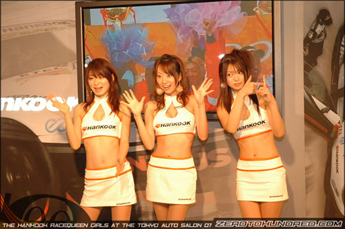 Hankook Race Queens Girls 2007 Tokyo Auto Salon